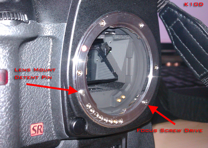 Pentax 1855 lens won't mount It used to..just stopped